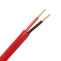 Câble d'alarme incendie certifié FPLP Power Limited 2C 16AWG avec gaine en PVC blindée