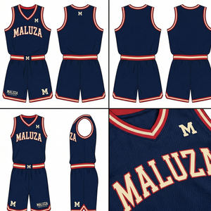 Uniforme de baloncesto de élite, pantalones cortos de malla transpirable, ropa deportiva profesional para equipos, diseño para cancha urbana, MALUZA INDUSTRIES - Product Image 6