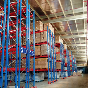 Drive In <b>Racking</b> <b>System</b> Allowing Forklift Entry Into Lanes To Maximize Storage Density And Warehouse Space Utilization - Product Image 5