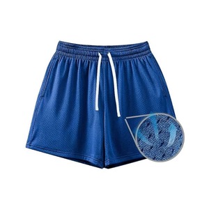Men Board Shorts Casual Knitted Mesh Lace Anti-Wrinkle Eco-Friendly Breathable Lightweight Gym Running Custom Logo Wholesale - Product Image 2