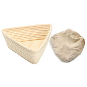 Triangular Rattan <b>Bread</b> Proofing <b>Basket</b> Natural Cane Dough Fermenting <b>Basket</b> Reusable for <b>Bread</b> Proofing - Product Image 1