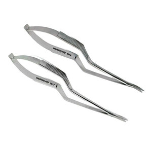 Micro-ciseaux de 7,5 pouces en acier inoxydable, manuels, réutilisables, outil de coupe chirurgical de précision, lame tranchante, qualité professionnelle, droits - Product Image 6