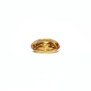 2.8 Carat Oval Faceted Citrine Loose Gemstone for Fine Jewelry - Product Image 3