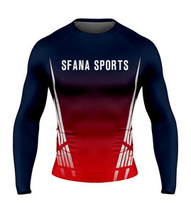 Rashguard Unisex de Manga Larga para BJJ y MMA, Compresión UPF50+, Impermeable, Spandex Antidesgarro, 230g, Estampado por Transferencia Térmica para No-Gi - Product Image 3