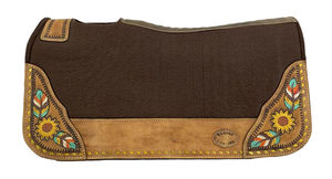 Couverture de selle en feutre de laine 2026 pour chevaux, confort optimal, équipement équestre, tapis en cuir pour dressage et saut d'obstacles - Product Image 2