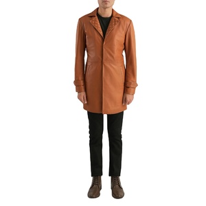Mens Packable Waterproof Genuine Leather <b>Fleece</b> <b>Lined</b> Breathable Lightweight Windproof Outdoor Shell Rain <b>Jacket</b> OEM ODM - Product Image 1