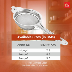 SS mony tea and coffee <b>strainers</b> kitchen for a hassle Stainless Steel free brewing experience - Product Image 4