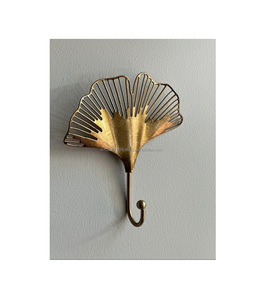 Decorative vintage inspired brass wall hooks <b>for</b> wall decoration and daily item <b>hanging</b> in any home area - Product Image 3