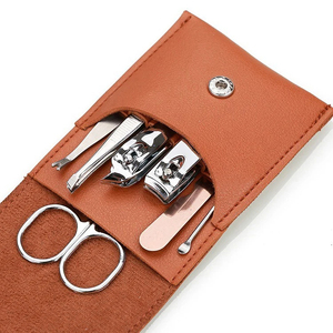 Best Price Manicure Pedicure Kit OEM Factory Hot Sales <b>Nail</b> Cutter Cuticle Clippers Beauty Set Salon Grooming Manicure Kit - Product Image 5