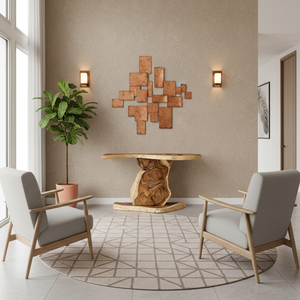 Interior Accent Modern Eco-Friendly Durable Solid Suar Wood <b>Console</b> <b>Table</b> Niwara Bisoepo Propinsi Jawa Tengah <b>for</b> Living Room - Product Image 3