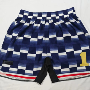 Shorts de Muay Thai en tissu respirant, idéaux pour les activités de fitness et d'entraînement pour hommes, service OEM disponible. - Product Image 1