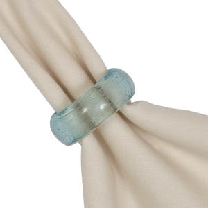 Decoration Resin Napkin Ring Transparents Flower Design 4 Pcs Antique Epoxy Resin Napkin Ring At Affordable Price - Product Image 6