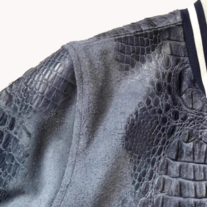 Chaqueta de Cuero para Hombre de Alta Calidad, Ligera y a la Moda, Nuevo Diseño con Tela de Lona, Precio al por Mayor - Product Image 4