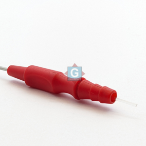 Tubo de Succión Rojo de Material No Magnético Zoellner, Instrumento Quirúrgico ENT Manual - Product Image 3