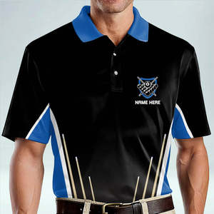 Maillot d'équipe de billard 2026 Nouveau style Impression par sublimation numérique 100% Polyester Respirant Toile Manches courtes - Product Image 2