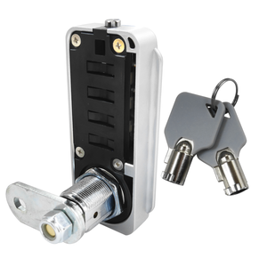 Système de verrouillage à clé de rechange, serrure à combinaison à 4 chiffres, serrure à came sécurisée pour armoire de bureau - Product Image 1