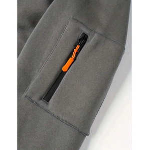 Fabricant personnalisé de haute qualité pulls à capuche pour hommes hiver vêtements de style de rue à la mode sweat-shirt décontracté à motifs solides - Product Image 3