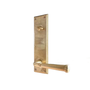 Nouvelle conception, poignée de porte rectangulaire en laiton durable et personnalisable en hauteur pour hôtel, villa, chambre, avec fonction de confidentialité et passage personnalisé - Product Image 2