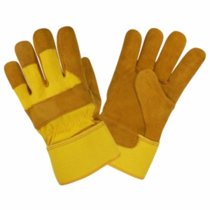 Gants de sécurité en cuir de vachette pleine fleur haute performance, nouvelle conception, pour travaux industriels, construction, jardinage, avec doublure en coton tricoté - Product Image 1