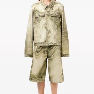 Nuevos Shorts de Mezclilla Desgastados y Rotos para Hombre, Shorts de Mezclilla con Agujeros Azules, Estilo Hip Hop Masculino - Product Image 3