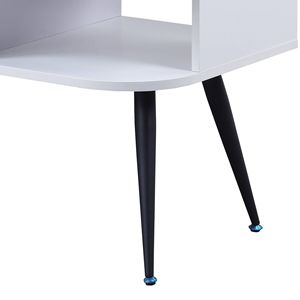 Tavolino da Caffè Bianco e Nero con 1 Cassetto, Arredamento Elegante e Funzionale - Product Image 6