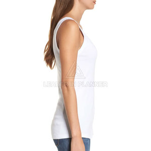 เสื้อกล้ามออกกำลังกายสำหรับผู้หญิง - ผ้าฝ้าย 100% แห้งเร็ว ระบายอากาศได้ดี สั่งตัดได้ตามต้องการ สวมใส่สบาย มีจำหน่ายออนไลน์ - Product Image 4