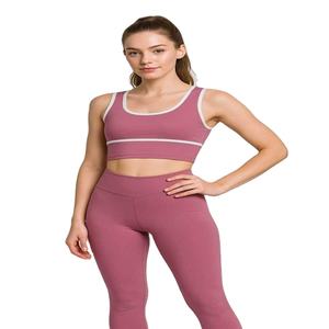 Conjunto Deportivo de Tallas Grandes al por Mayor: Leggings de Cintura Alta, Sujetador Deportivo, Ropa Deportiva Personalizada, Ropa de Entrenamiento, Conjunto de Yoga para Mujer, Gimnasio y Fitness - Product Image 1