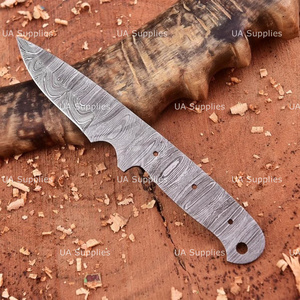Cuchillo de acero de Damasco de 8 pulgadas con hoja completa y mango de acero forjado de alta calidad, personalizable OEM, ideal para camping - ¡Venta caliente! - Product Image 2