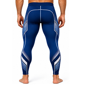 Pantalones Deportivos de Compresión para Hombre, Leggings Personalizados para Gimnasio, Entrenamiento y Running, Transpirables, de Secado Rápido, Alta Elasticidad, con Estampado en la Cintura - Product Image 3
