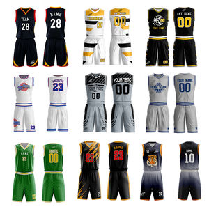 Ensemble d'uniformes de basketball respirants avec broderie de logo personnalisé pour hommes, maillot en mesh, fabrication OEM, marque privée - Product Image 6