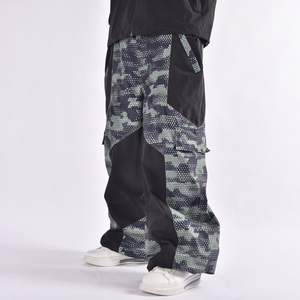 Pantalones deportivos de invierno al aire libre para hombre-Snowboard y esquí Forro polar aislado impermeable y a prueba de viento Tallas grandes OEM Impreso - Product Image 1