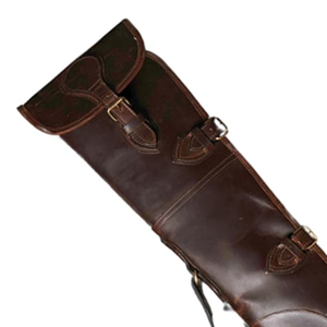 Sac à fusil en cuir vintage imperméable, cuir véritable de haute qualité et sac à fusil en cuir imperméable professionnel sur mesure - Product Image 5