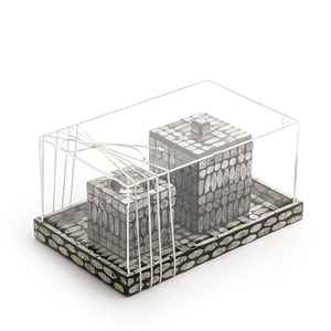 Compre un quemador de incienso de resina y metal con diseño moderno, a precio económico, que es un producto de moda. - Product Image 6