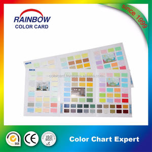 Carta de Colores para Decoración y Pintura, Carta de Colores Estándar, Laminación de Películas, Impresión Offset, Servicio de Impresión Personalizada - Product Image 2