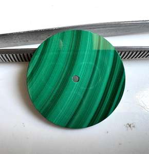Fabricante OEM de Esferas de Reloj Personalizadas de Malaquita, Esfera de Piedra Verde para Relojes Automáticos y de Cuarzo - Product Image 4