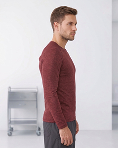 Mens <b>Long</b> <b>Sleeve</b> Underscrub Shirt \ Unisex <b>Long</b> <b>Sleeve</b> Medical Scrub <b>Undershirt</b> T-Shirt | Men Nurse Underscrub Shirts - Product Image 4
