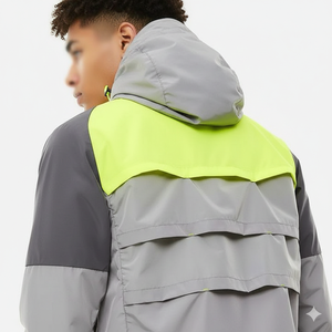 2026 Sustainable <b>Lightweight</b> Printed TrackSuit Breathable Nylon Zip Windbreaker <b>Jacket</b> Shorts Crinkle 2pc Streetwear <b>Running</b> Set - Product Image 2