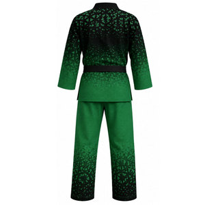 Dobok de Taekwondo con Cuello en V Azul, Diseño de Última Moda, Uniforme Aprobado con Cinturón Negro, Lavado, 100% Algodón Elástico, Duradero, Logotipo Personalizado, Transpirable - Product Image 6