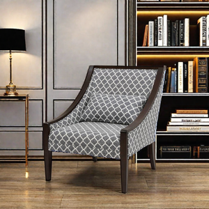 เก้าอี้โซฟาสำหรับห้องนั่งเล่นและบาร์เฟอร์นิเจอร์ที่ทันสมัยและสะดวกสบายพร้อมเบาะหุ้มแกนฟองน้ำสำหรับใช้ในห้างสรรพสินค้า - Product Image 5