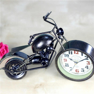Cross-border Vintage Motorcycle Seat <b>Clock</b> Creative Home Decoration <b>Metal</b> Crafts Birthday Gift Seat <b>Clock</b> Table <b>Clock</b> - Product Image 6