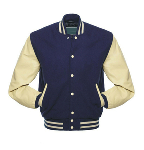 OEM Customized Letterman Wool <b>Leather</b> Plus Size Men's Varsity <b>Jacket</b> Chenille Patches Custom Embroidery Logo Varsity <b>Jacket</b> - Product Image 2