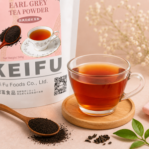 Té Negro Earl Grey en Polvo KEI FU 500g para Té de Burbujas o Repostería - Product Image 3