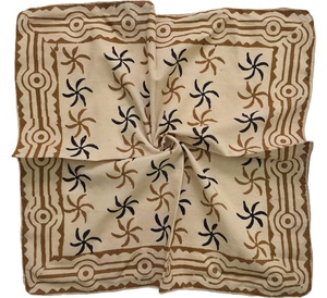 Wholesale Boho Block Print Bandanas Cotton Head <b>Scarf</b> Neck Kerchief Floral Patterns Gift for Her <b>Square</b> <b>Scarves</b> for Hair <b>Scarf</b> - Product Image 1