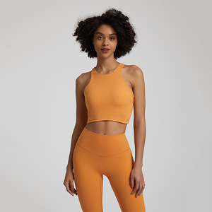 Soutien-gorge de sport anti-affaissement avec logo personnalisé, dos élégant, pour la course, le tennis et le fitness, avec fonction antichoc - Product Image 2