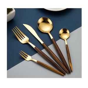 Ensemble de couverts en acier inoxydable durable noir mat, style nordique, fourchette, couteau, cuillère, pour la maison, les restaurants et les cafés - Product Image 6