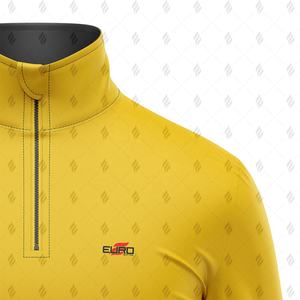 Service OEM, Qualité Premium, Pull en Polaire à Demi-Zip pour Hommes, Couleur Unie, Polyester Léger, Anti-Plis, Casual Hiver - Product Image 2