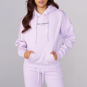 Sweat-shirt à capuche zippé pour femmes et hommes, 300 GSM 450 GSM, doux, à manches longues, pour le sport, les loisirs, l'extérieur, chaud et décontracté - Product Image 1