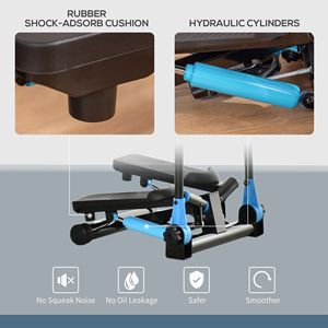 Bicicleta Estática con Manillar Ajustable y Pantalla LCD para Ejercicio Cardiovascular en Casa - Product Image 4