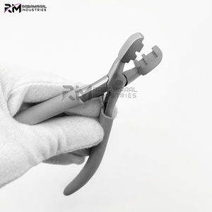 RMI Super Product Customized Plier Stainless Steel Silver Shin Tip And Silver Grip Plier For Hair Extension Tool - Product Image 4