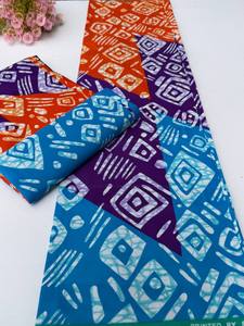 Premium South African African Wax Print 100% Cotton Textile for Fashion Crafts and Accessories - Product Image 3